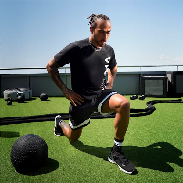 Vent 7" Knitted Men's Training Shorts, Puma Black-Puma White, extralarge-IND
